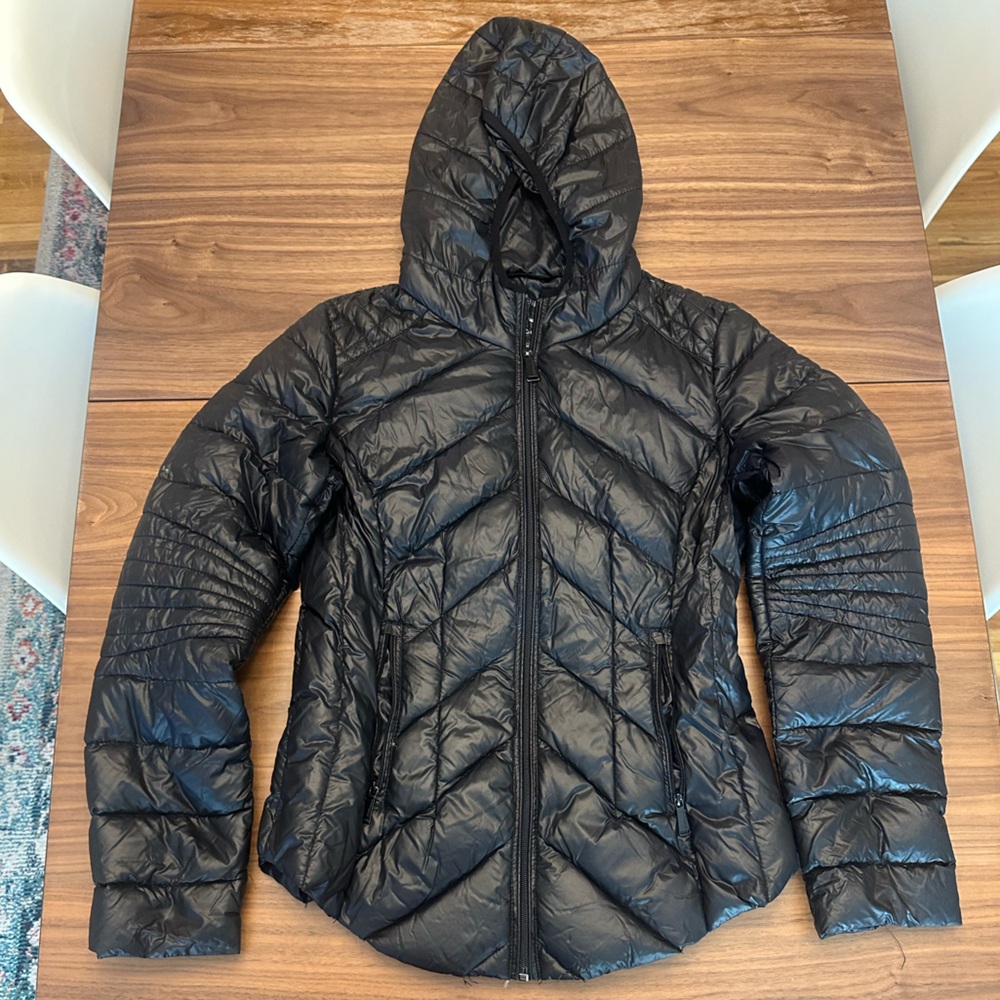 BCBGeneration Ultra Light Weight Packable Down Puffer
